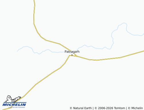 MICHELIN Patnagarh map - ViaMichelin