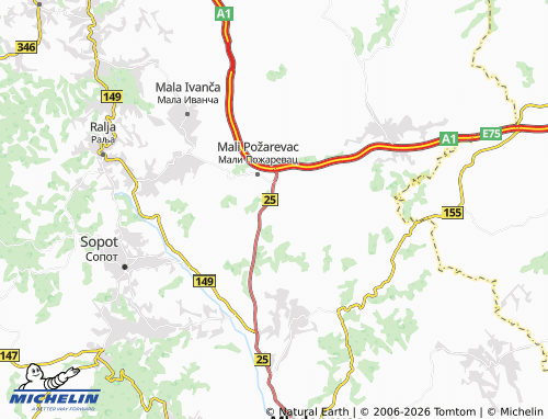 Mapa MICHELIN Senaja - ViaMichelin
