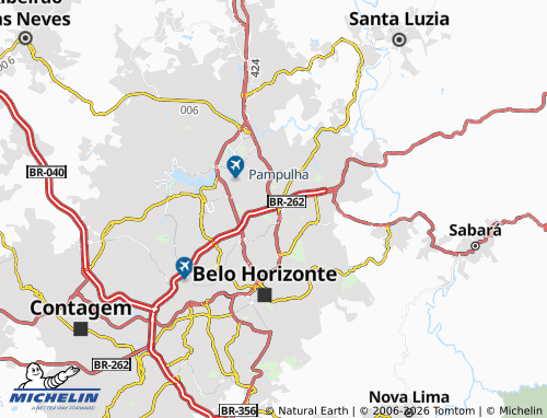 Mapa MICHELIN Maria Virgínia - ViaMichelin