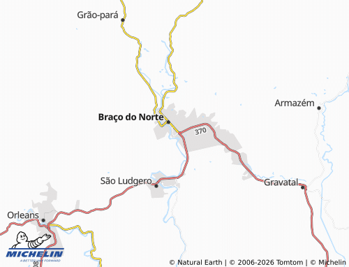 Mappa MICHELIN São Basílio - ViaMichelin