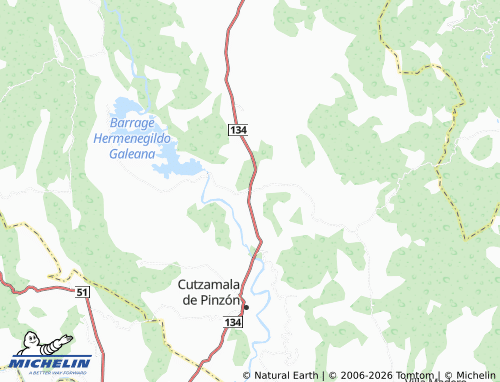 MICHELIN Tupatarillo map - ViaMichelin