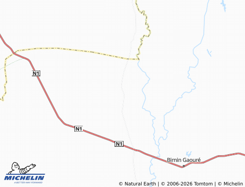 Carte MICHELIN Gohénga - ViaMichelin