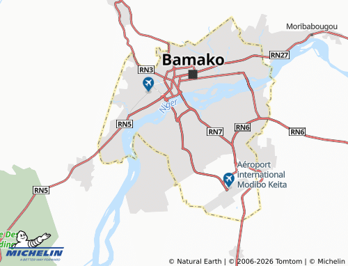 Mapa MICHELIN Sabalibougou - ViaMichelin