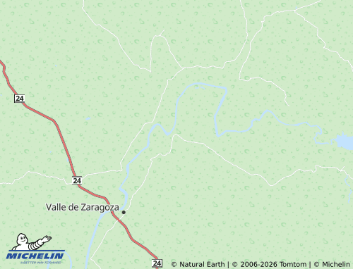 MICHELIN Guillermo Quevedo map - ViaMichelin