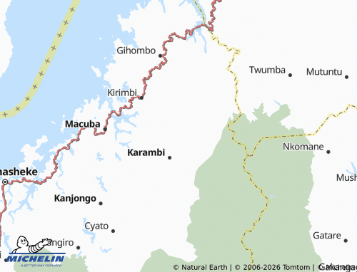 MICHELIN-Landkarte Kamonyi - ViaMichelin