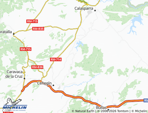 Mappa MICHELIN Campillo de los Jiménez - ViaMichelin