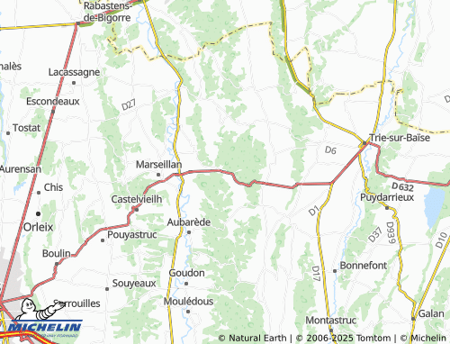 Mapa MICHELIN Osmets - ViaMichelin