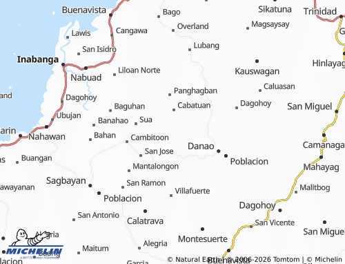 Mappa MICHELIN Carbon - ViaMichelin