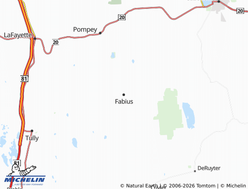 Mapa MICHELIN Fabius - ViaMichelin