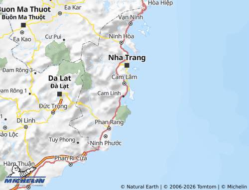 Mapa MICHELIN Cam Ranh - ViaMichelin