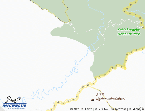 MICHELIN M'alibono map - ViaMichelin