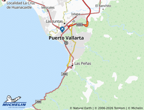 Mappa MICHELIN Valentín Gómez Farías - ViaMichelin
