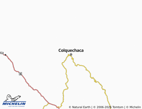 Kaart MICHELIN Colquechaca - ViaMichelin