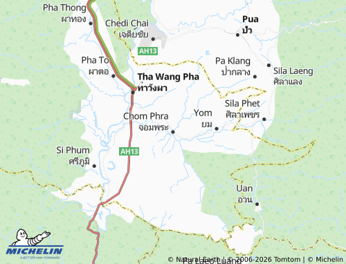 Mapa MICHELIN Chom Phra - ViaMichelin
