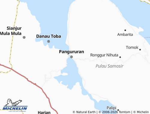 MICHELIN Pardomuan I map - ViaMichelin
