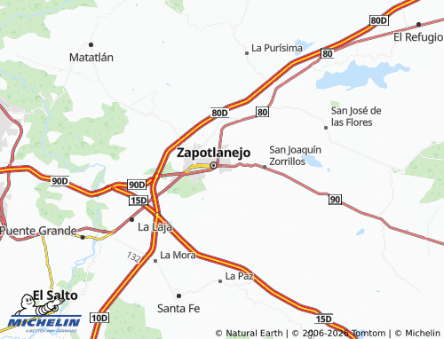 Kaart MICHELIN El Trapiche - ViaMichelin