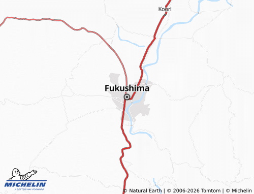 Mappa MICHELIN Fukushima - ViaMichelin