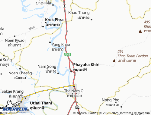 MICHELIN Sa Thale map - ViaMichelin