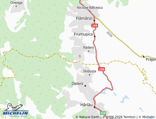Mappa MICHELIN Boscoteni - ViaMichelin