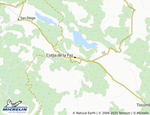 MICHELIN Cotija de la Paz map - ViaMichelin