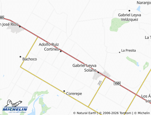 Mapa MICHELIN El Campesino - ViaMichelin