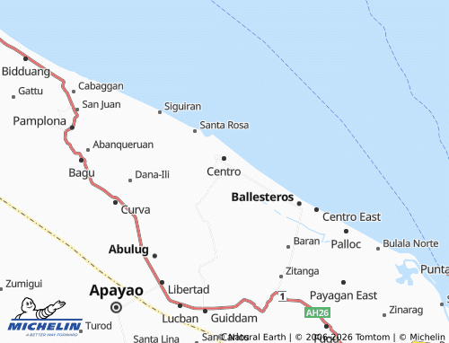 MICHELIN Alinunu map - ViaMichelin