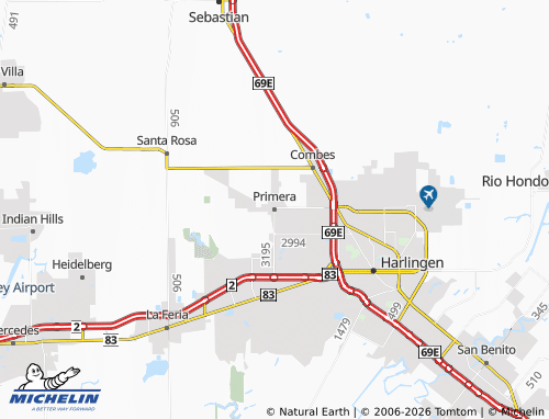 Carte MICHELIN Primera - ViaMichelin