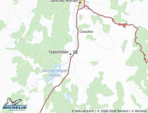 Mappa MICHELIN La Ermita - ViaMichelin