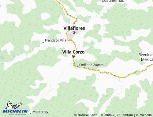 MICHELIN Luis Donaldo Colosio map - ViaMichelin