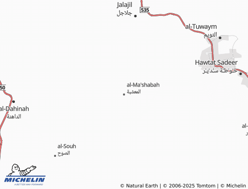 MICHELIN-Landkarte al-Ma'shabah - ViaMichelin