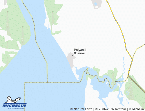 MICHELIN-Landkarte Polyanki - ViaMichelin