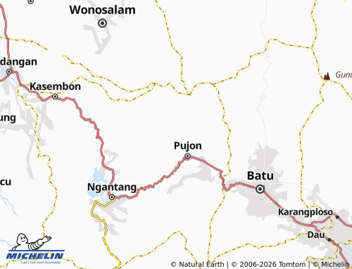 Carte MICHELIN Tawangsari - ViaMichelin