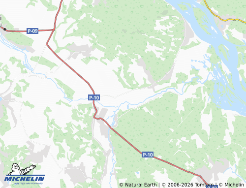 Mappa MICHELIN Kononcha - ViaMichelin