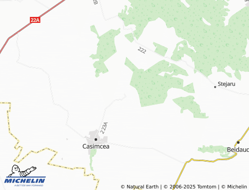 MICHELIN Războieni map - ViaMichelin