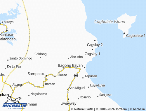 MICHELIN San Roque map - ViaMichelin