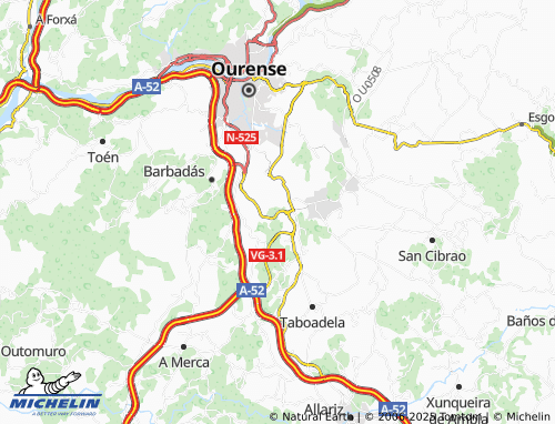 MICHELIN-Landkarte Noalla (San Salvador) - ViaMichelin