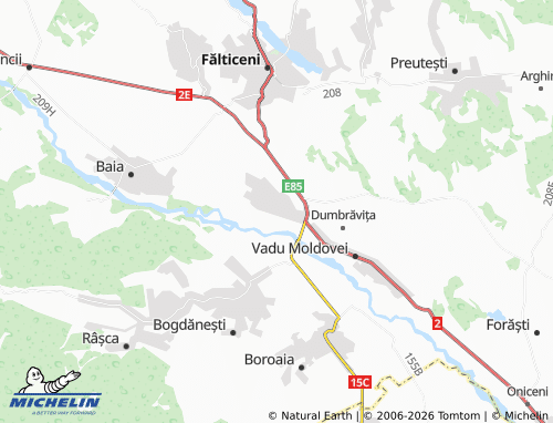 MICHELIN Fântâna Mare map - ViaMichelin