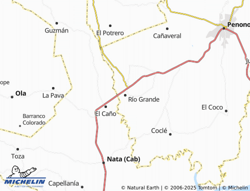MICHELIN Río Grande map - ViaMichelin