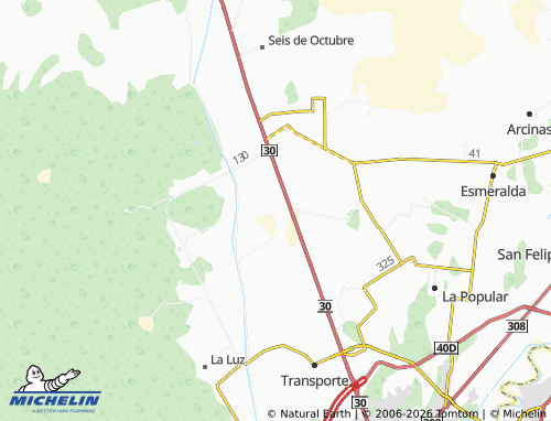 Mapa MICHELIN Dolores - ViaMichelin