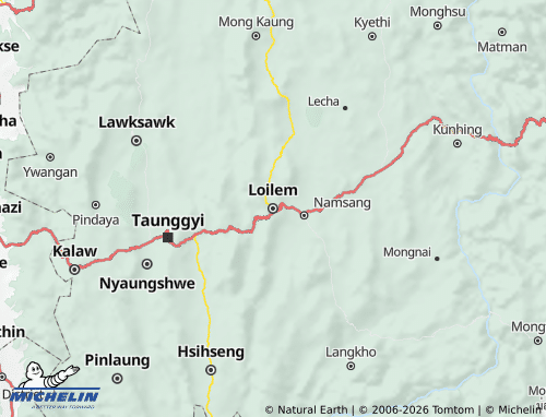 Kaart MICHELIN Loilem District - ViaMichelin