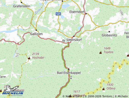 MICHELIN-Landkarte Blasnitzen - ViaMichelin