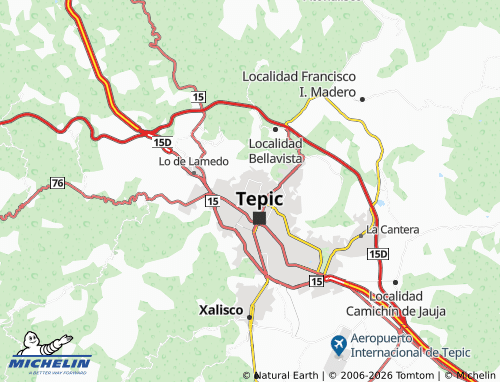 Mappa MICHELIN Unidad Deportiva Santa Teresita - ViaMichelin