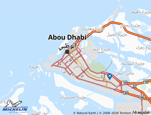 Mapa MICHELIN al-Dhafrah 35 - ViaMichelin