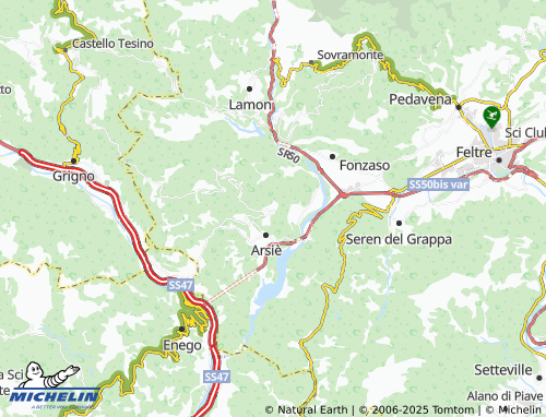 MICHELIN Rivai map - ViaMichelin