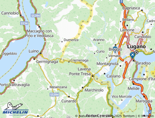 Mapa MICHELIN Bruciata - ViaMichelin
