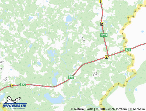 MICHELIN-Landkarte Tika - ViaMichelin