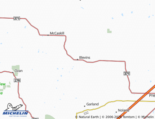 Mappa MICHELIN Blevins - ViaMichelin