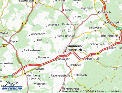 MICHELIN Kümbdchen map - ViaMichelin