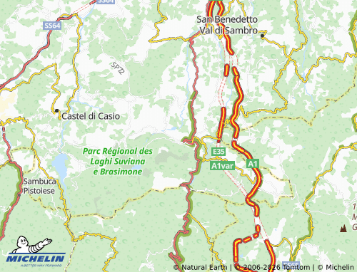 MICHELIN Ca' Lenzi map - ViaMichelin