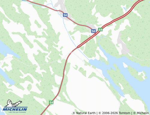 Mappa MICHELIN Ersnäs - ViaMichelin